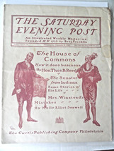 Saturday Evening Post Magazine Back Issue September 8, 1900 Complete Good Shape - $19.99