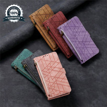 Leather Wallet Flip back Case For Oppo A38 A58 A78 4G A98 Reno 8 10 Pro - £36.66 GBP