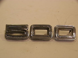 1968 Dodge Coronet 500 Quarter Panel Emblems Oem - $71.96