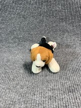 Aurora Plush 8” Puppy Dog Stuffed Animal Beanie Feet Mini Flopsie Homer Beagle - £8.56 GBP