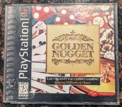 Cib Golden Nugget (Sony Play Station 1 PS1, 1997) Complete In Box - £7.95 GBP