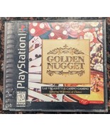 CIB Golden Nugget (Sony PlayStation 1 PS1, 1997) COMPLETE IN BOX - £7.82 GBP