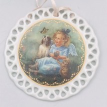 Bradford Editions 1996 Heaven&#39;s Little Sweethearts Ornament Set 6 #89616 - MIB - £9.55 GBP