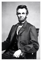 President Abraham Lincoln Of The United States Of America 4X6 Photo - £6.26 GBP