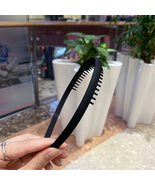 Hair Accessories Broken Hair Morandi Matte Hair Band Non-slip Toothed He... - £6.84 GBP+