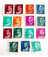 Espada Correos Stamps Lot Of 15 Juan Carlos I General Franco Vintage Eur... - $27.34 CAD