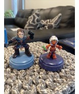 PLAY-DOH STAMPERS 2008 STAR WARS ANAKIN&amp; AHSOKA SET OF 2 - €5,55 EUR