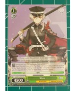 Weiss Schwarz  Azur Lane - Kinu card #AZL/S102-E064 C English - $74.28 MXN