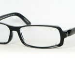 WHITEOUT &amp; GLARE KALEIDOSCOPE /0015 TETRAEDER 405 GLOSSY BLACK EYEGLASSE... - $159.74