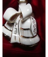 Lenox Christmas Ornament Bell First Xmas Together 2003 3in ^^ - $822.01 MXN