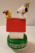 Peanuts Snoopy 50 years of happiness 2000 Beaglefest musical - new ! - $59.99