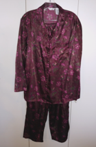 Secret Treasures Ladies 100% Polyester Slippery Pajama SET-M-BARELY WORN-NICE - £10.48 GBP