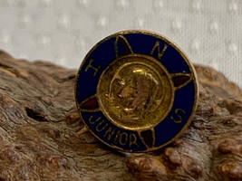 Antique National Honor Society Junior Pin Pinback Schooling Award Studen... - £23.99 GBP