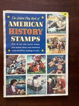 The Golden Play Book Of American History Stamps - Stapled Stamps, Loose Pages - £3.90 GBP