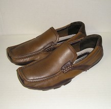 Steve Madden P-Jacob Men’s Brown Leather Driving Moccasins Loafers Sz 8 Us Mint - £16.06 GBP