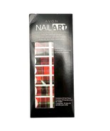 Avon Nail Art Design Strips Totally Tartan Unopened Package Holidays - £7.00 GBP