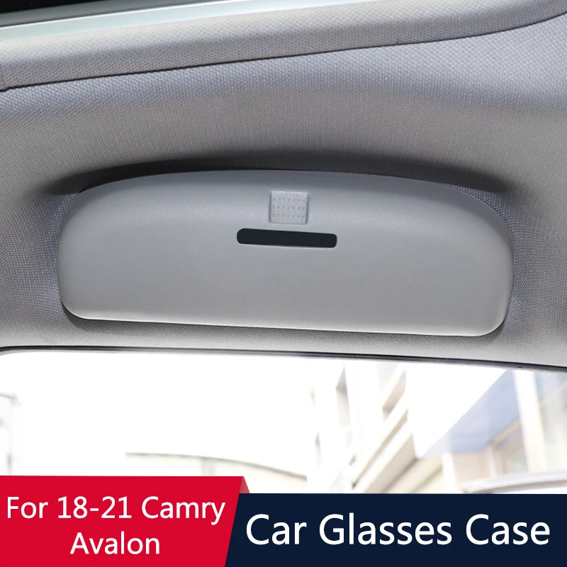 QHCP Car Sunglasses Holder Box Sun Visor Glasses Storage Case ABS For Toyota - £19.07 GBP