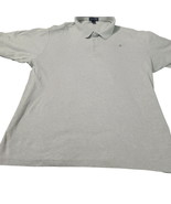 Lands End Polo Golf Shirt Men Size XL 46/48  Grey Traditional Fit Short ... - £8.63 GBP