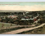 Prospect Street View Kentville Nova Scotia Canada UNP Unused DB Postcard L5 - $3.02