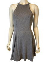 Hollister Black and White Stripe Sleeveless A Line Knit Dress Size M NWT - $17.09