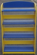Fabulous Brightly Colored Bookshelf - Vgc - Great For Boys Room - Bright &amp; Fun - £174.09 GBP