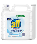 all Liquid Laundry Detergent Free Clear for Sensitive Skin (250 oz.,166 ... - £54.27 GBP