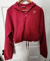 New Without Tags Gymshark Sport Windbreaker - Currant Pink Cropped Size ... - $85.00