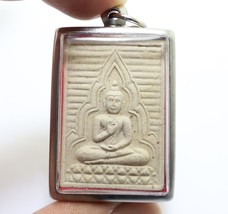 Big Somdej Wat Paknam 4th Batch Lp Sod 1971 Magic Yant Dhammakaya Buddha Pendant - £81.28 GBP