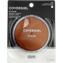 CoverGirl Clean Pressed Powder Warm Beige 145, 0.39-Ounce Pan (Pack of 2) - £15.57 GBP