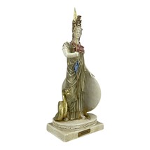 Athene Goddess of Wisdom Athena Minerva Greek Roman Statue Sculpture Cast Stone - £51.10 GBP
