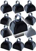 The Dreidel Company Metal Cowbell Noisemaker Cheering Bell, New, Pack Of 12 - $33.99