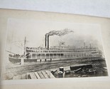 Golden City Steamship Photo Vintage   8&quot;L X 5&quot;W mounted on cardboard - £23.57 GBP