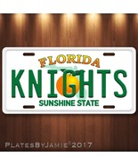 University of Central Florida KNIGHTS  Aluminum License Plate Tag New - £13.27 GBP