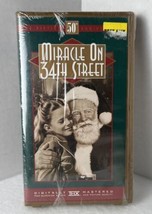 Miracle on 34th Street 1947 Holiday Classic Christmas VHS tape NEW SEALED - £5.66 GBP