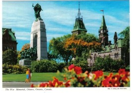 Ontario Postcard Ottawa National War Memorial - £2.36 GBP