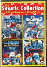 The Smurfs 2 / Smurfs / The Legend of Smurfy Hollow / Christmas Carol DVD NEW - £7.22 GBP