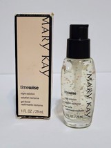 Mary Kay TimeWise NIGHT SOLUTION Facial Gel Dry to Oily Skin 1 oz. Discontinued - £16.55 GBP