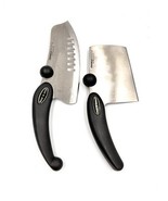 Miracle Blade III The Perfection Rock N Chop &amp; Chop N Scoop Stainless Kn... - $441.08 MXN