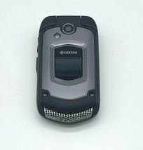 Kyocera DuraXTP E4281 - Black (Sprint) PTT 3G Rugged GPS Camera Flip Cell Phone - £53.36 GBP