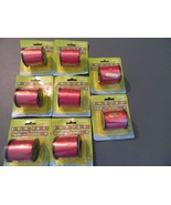 Lot of 8 Brand New Curling Ribbon party supplies red 800 yards - £6.36 GBP