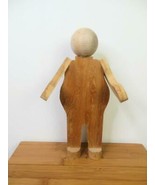 Natural Wood Doll Form Man or Woman 10.5 Inch Posable Arms - £10.25 GBP