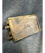 Early 1900s Vintage Ford Model T Ignition Coil Wooden Buzz Box Wooden Ba... - £22.57 GBP