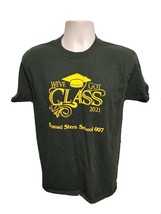 Samuel Stern School 007 Class of 2021 Adult Medium Green TShirt - £11.59 GBP