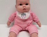 Berenguer Lifelike Baby Doll JC Toys Girl Pink Polka-Dot Elephant Outfit... - £17.99 GBP