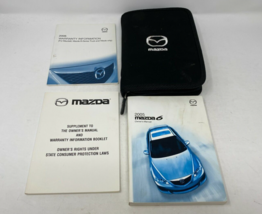 2005 Mazda 6 Owners Manual Handbook Set with Case OEM K02B40032 - $29.69