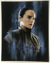 Daisy Ridley Signed Autographed &quot;Star Wars&quot; Glossy 8x10 Photo - £63.94 GBP