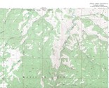 Dudley Creek Quadrangle Wyoming-Colorado 1961 USGS Map 7.5 Minute Topogr... - $23.99