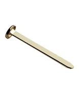 OfficeMax Solid Brass-Plated Round-Head Fasteners  Gold  100/bx - $9.69