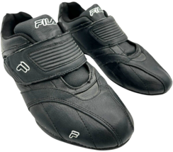 Fila mens Mach 6 Black/Black/Metallic Silver Faux Leather Classic Sneake... - $447.96 MXN