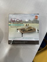K&amp;H  Original Pet Cot Replacement Cover-Brown  30&quot; X 42&quot; X 7 Large New O... - $20.37